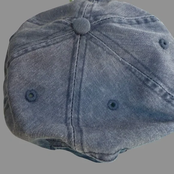 Vintage 90s Copa Banana Capers Denim Dad Hat Embroidered Novelty Cap - Picture 4 of 8